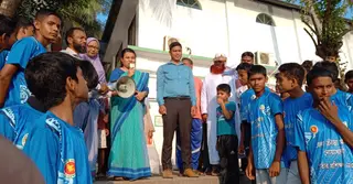 নোয়াখালীতে মাসব্যাপী সাঁতার প্রশিক্ষণের উদ্বোধন